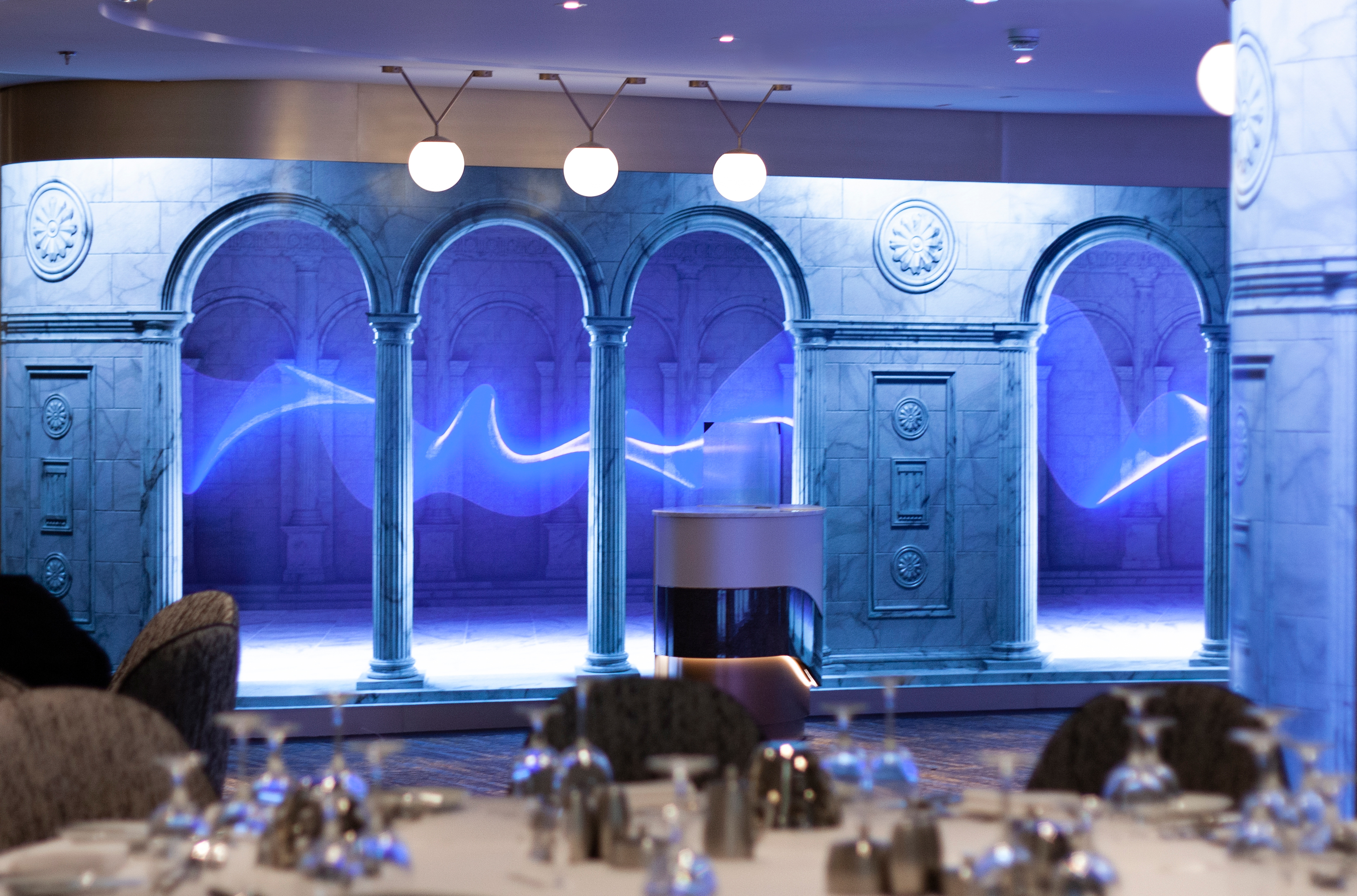 Kreuzfahrtschiff Hospitality LED