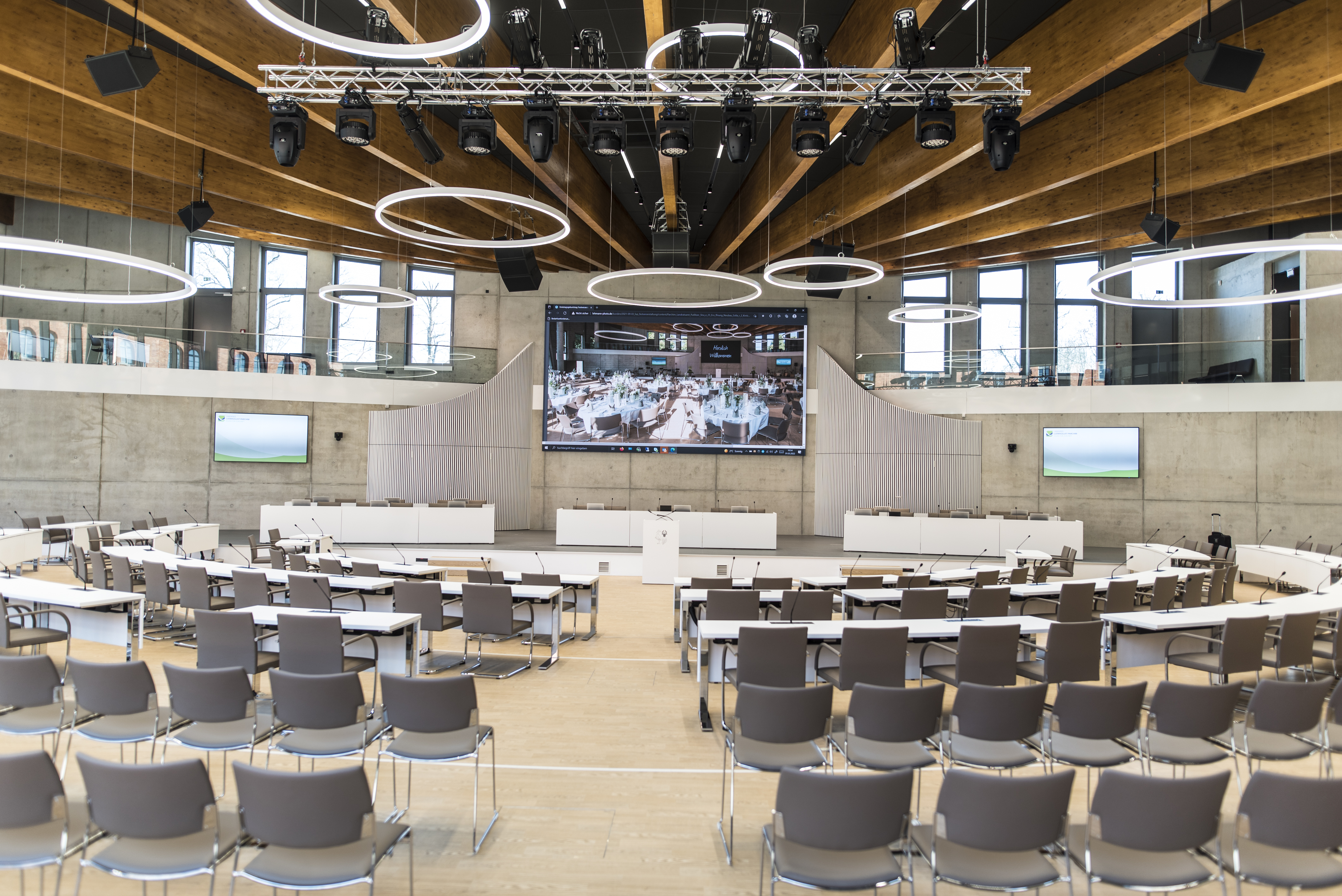 LED-Display Kreistag Ludwigslust-Parchim Solitär II
